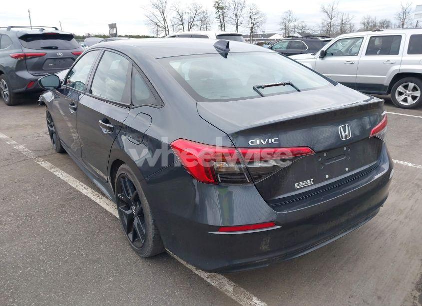 Photo 3 of 2022 Honda Civic SPORT (VIN 2HGFE2F5XNH603892)