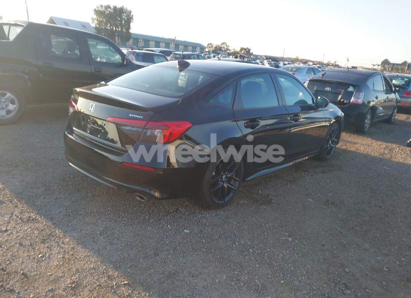 Photo 4 of 2024 Honda Civic SPORT (VIN 2HGFE2F5XRH500039)