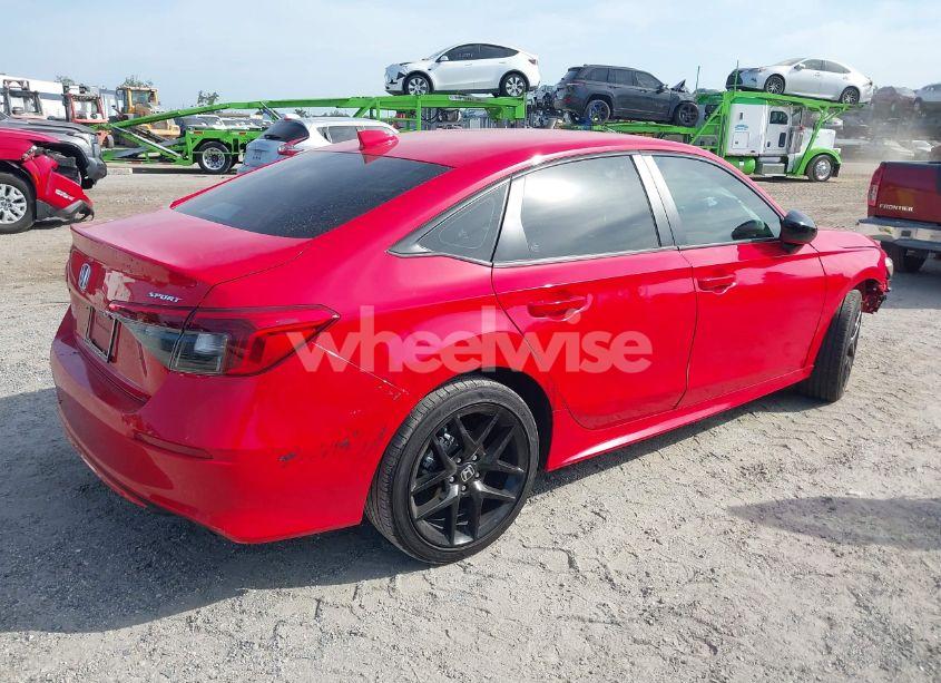 Photo 4 of 2024 Honda Civic SPORT (VIN 2HGFE2F5XRH552612)