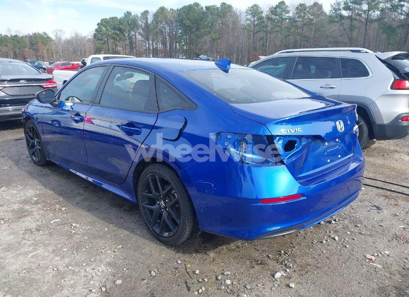 Photo 3 of 2024 Honda Civic SPORT (VIN 2HGFE2F5XRH565456)
