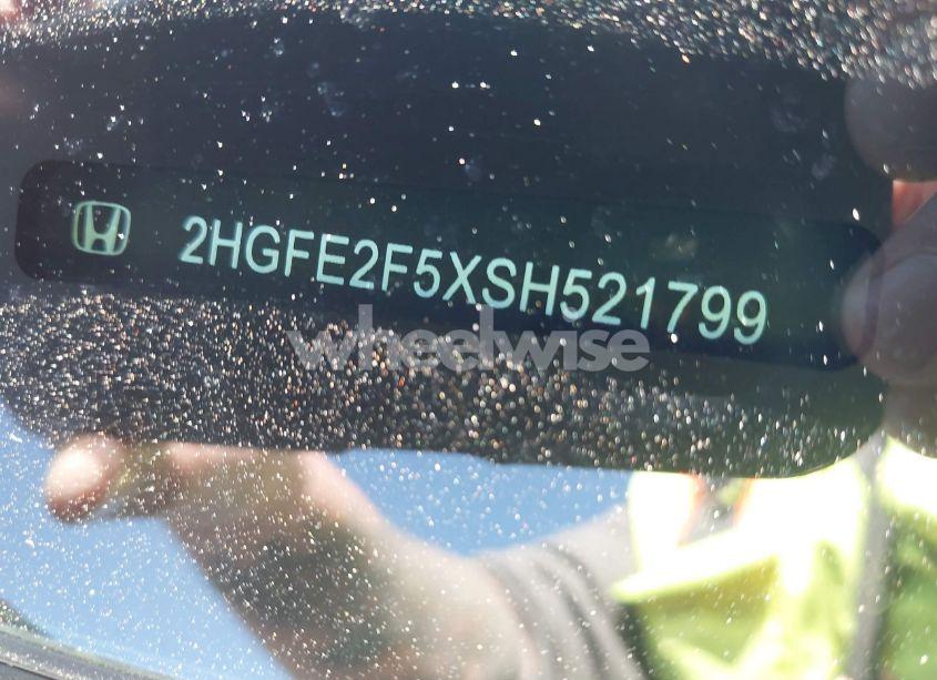 Photo 17 of 2025 Honda Civic SPORT (VIN 2HGFE2F5XSH521799)