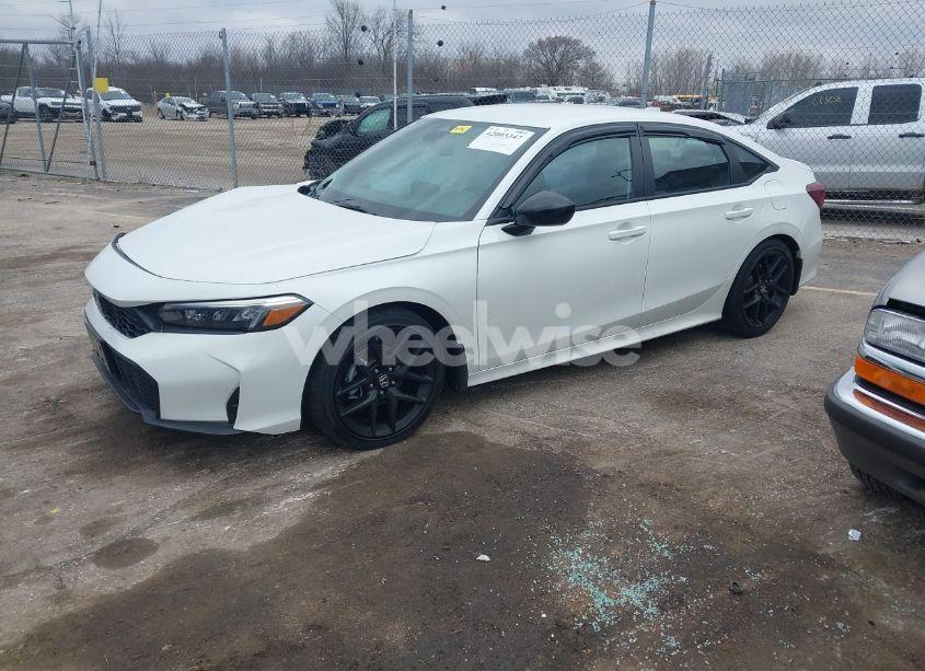 Photo 2 of 2025 Honda Civic SPORT (VIN 2HGFE2F5XSH553751)