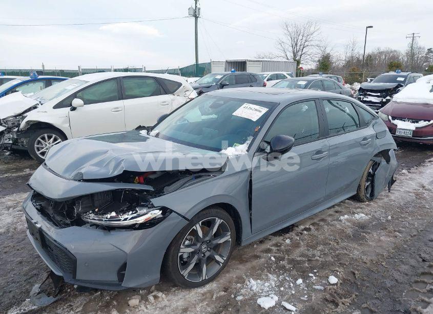 Photo 2 of 2025 Honda Civic HYBRID SPORT/SPORT TOURING (VIN 2HGFE4F82SH306326)