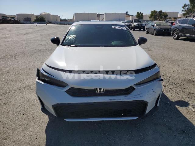 Photo 6 of 2025 HONDA CIVIC SPORT (VIN 2HGFE4F85SH307972)