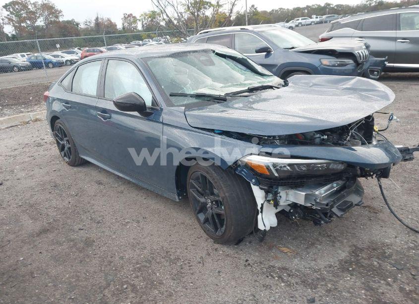 2025 Honda Civic HYBRID SPORT/SPORT TOURING (VIN 2HGFE4F85SH319314) main photo