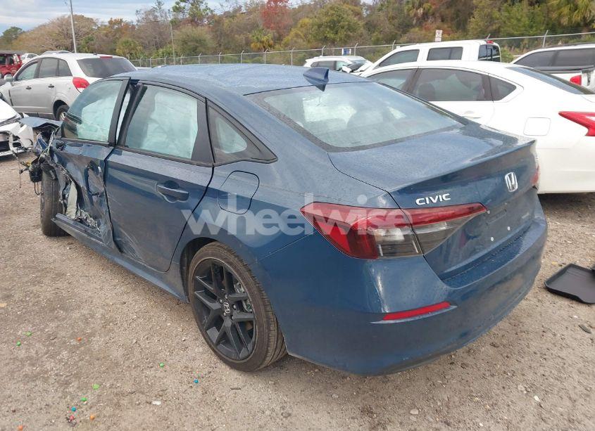 Photo 3 of 2025 Honda Civic HYBRID SPORT/SPORT TOURING (VIN 2HGFE4F85SH319314)