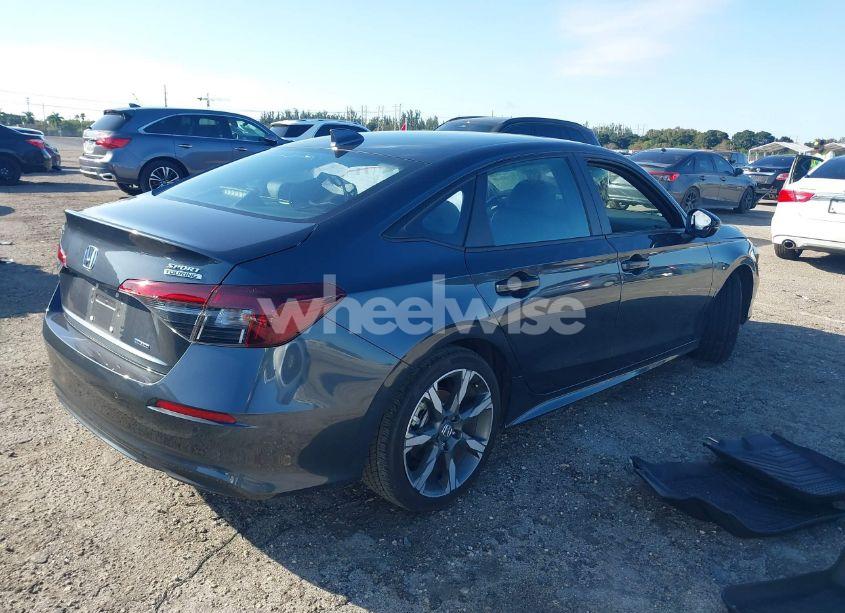 Photo 4 of 2025 Honda Civic HYBRID SPORT/SPORT TOURING (VIN 2HGFE4F86SH301467)