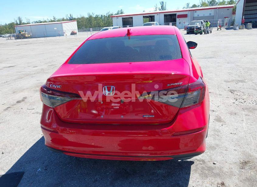 Photo 16 of 2025 Honda Civic HYBRID SPORT/SPORT TOURING (VIN 2HGFE4F87SH305365)