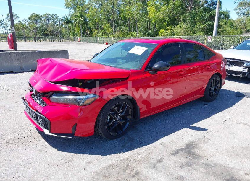 Photo 2 of 2025 Honda Civic HYBRID SPORT/SPORT TOURING (VIN 2HGFE4F87SH305365)