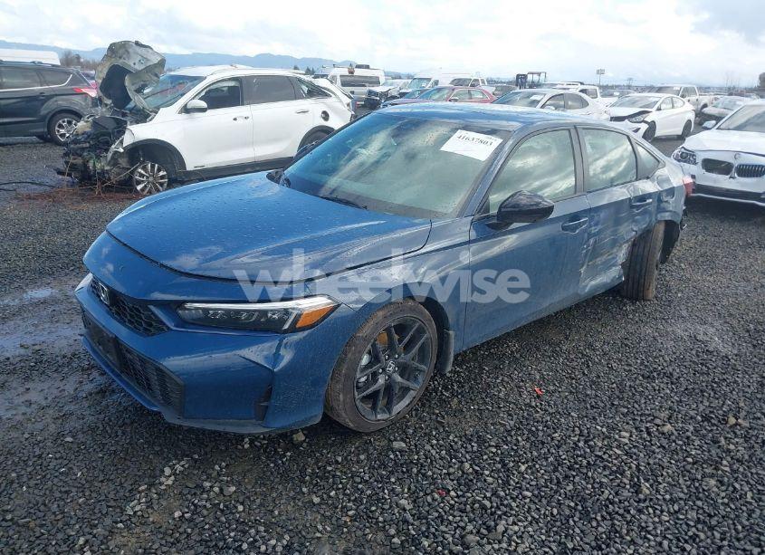 Photo 2 of 2025 Honda Civic HYBRID SPORT/SPORT TOURING (VIN 2HGFE4F87SH318374)