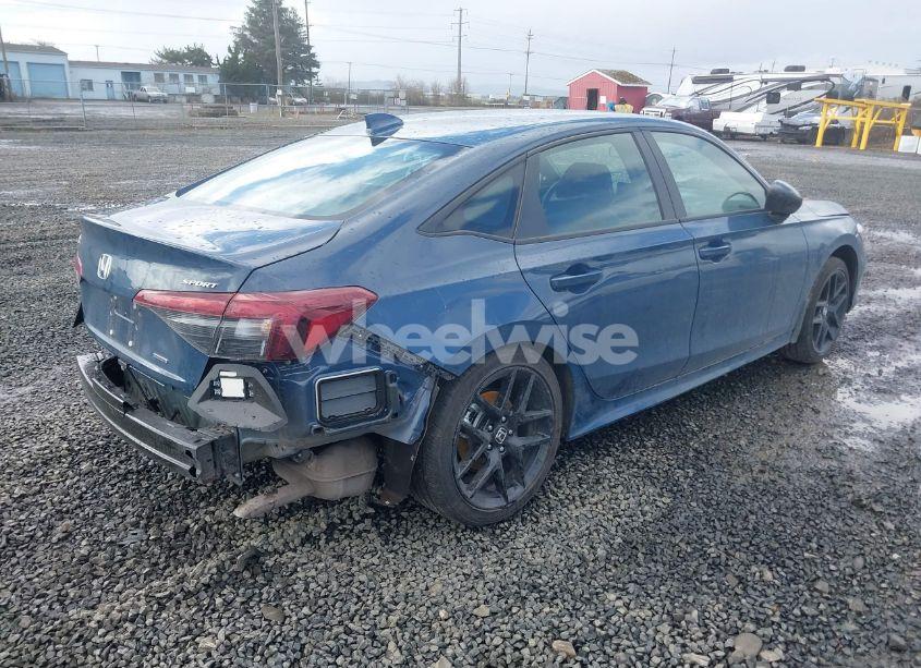 Photo 4 of 2025 Honda Civic HYBRID SPORT/SPORT TOURING (VIN 2HGFE4F87SH318374)