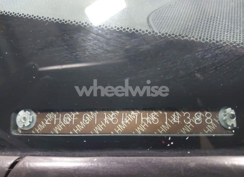 Photo 18 of 2007 Honda Civic LX (VIN 2HGFG11647H514388)