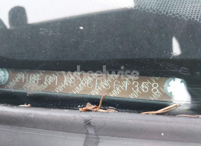 Photo 18 of 2006 Honda Civic EX (VIN 2HGFG118X6H561358)