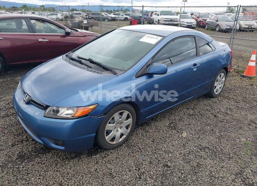Photo 2 of 2007 Honda Civic LX (VIN 2HGFG12627H542950)
