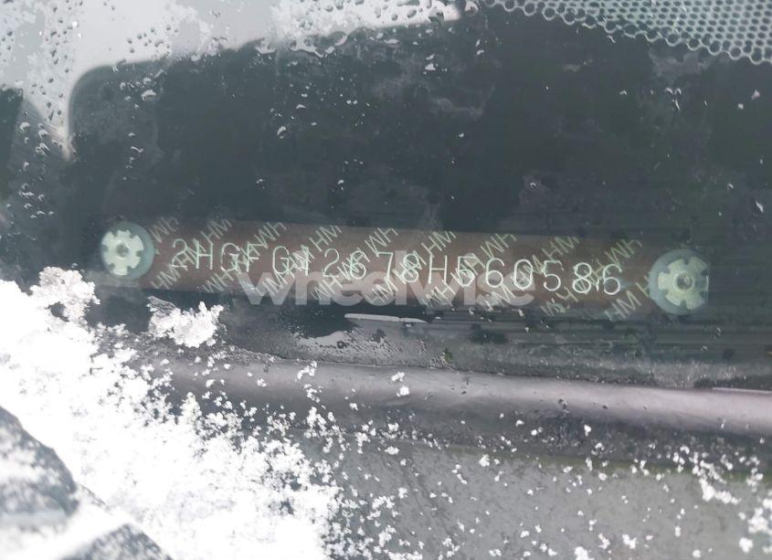 Photo 9 of 2008 Honda Civic LX (VIN 2HGFG12678H560586)