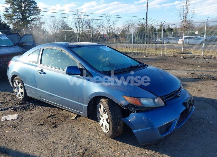 2007 Honda Civic LX (VIN 2HGFG12687H573443) main photo
