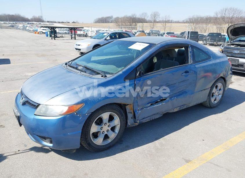 Photo 2 of 2007 Honda Civic LX (VIN 2HGFG12697H531542)