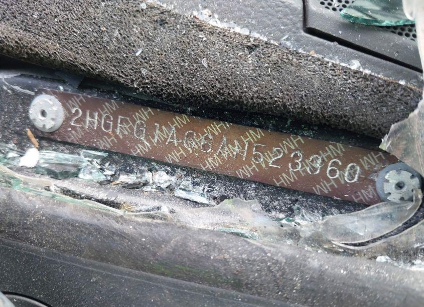 Photo 9 of 2010 Honda Civic LX (VIN 2HGFG1A66AH523360)