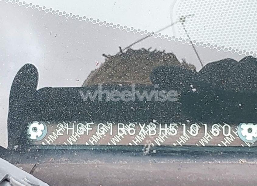 Photo 9 of 2011 Honda Civic LX (VIN 2HGFG1B6XBH510160)