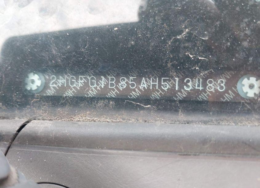 Photo 9 of 2010 Honda Civic EX (VIN 2HGFG1B85AH513483)