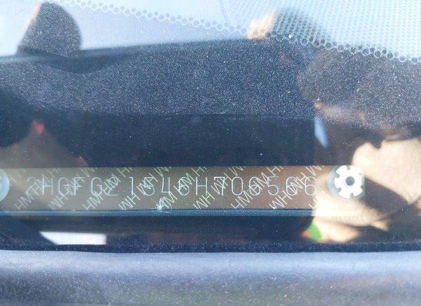 Photo 9 of 2006 Honda Civic SI (VIN 2HGFG21546H706566)