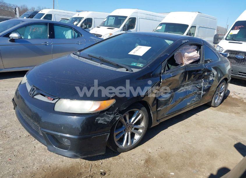 Photo 2 of 2008 Honda Civic SI (VIN 2HGFG21568H706216)