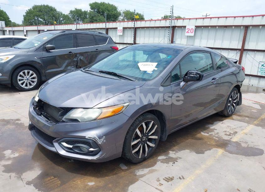 Photo 2 of 2015 Honda Civic EX-L (VIN 2HGFG3B04FH527095)