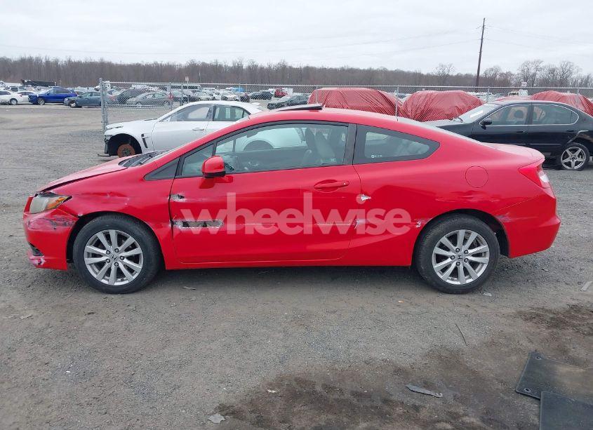 Photo 14 of 2012 Honda Civic EX-L (VIN 2HGFG3B08CH512658)