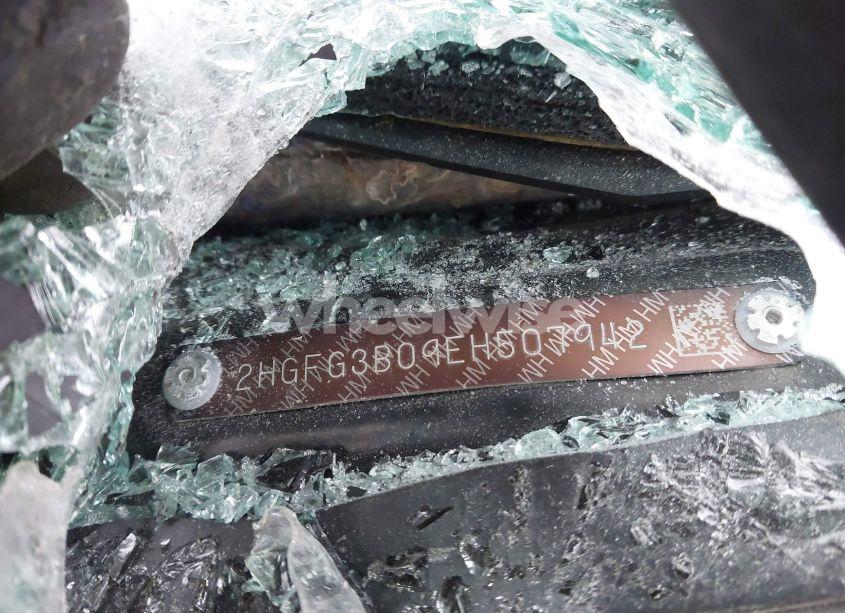 Photo 9 of 2014 Honda Civic EX-L (VIN 2HGFG3B09EH507942)