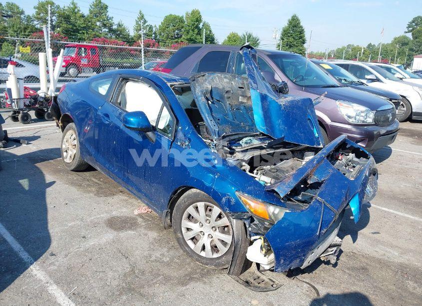 2012 Honda Civic LX (VIN 2HGFG3B50CH555077) main photo