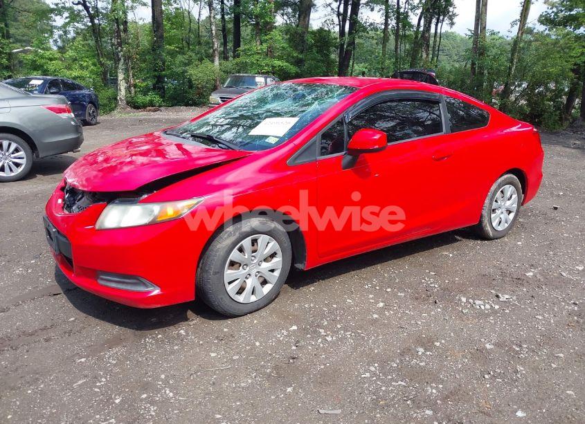 Photo 2 of 2012 Honda Civic LX (VIN 2HGFG3B51CH542659)