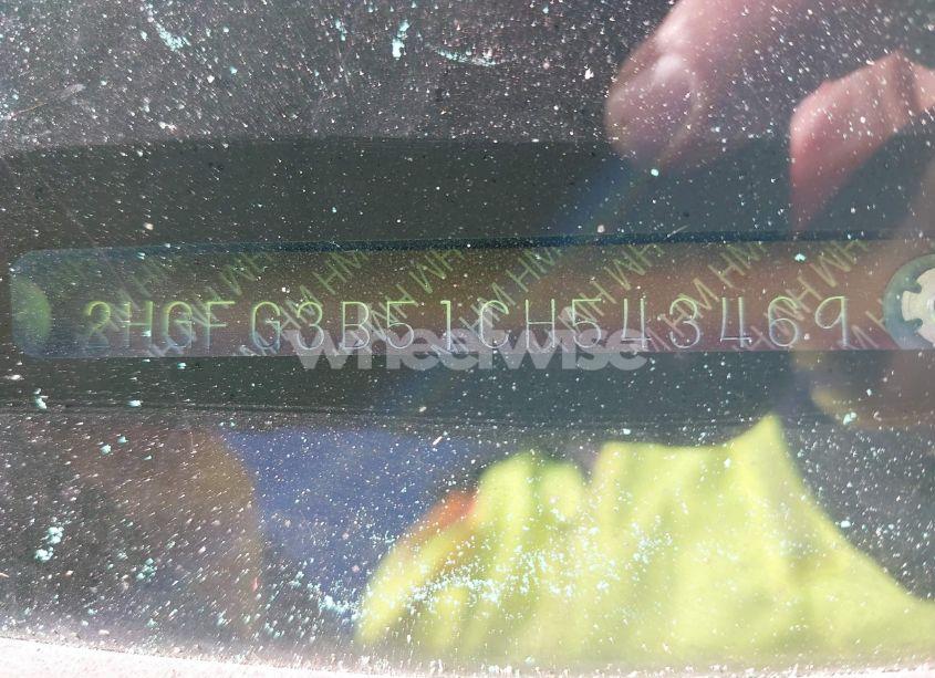 Photo 18 of 2012 Honda Civic LX (VIN 2HGFG3B51CH543469)