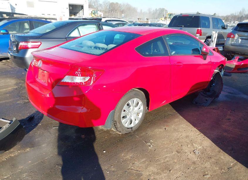 Photo 4 of 2012 Honda Civic LX (VIN 2HGFG3B51CH551362)