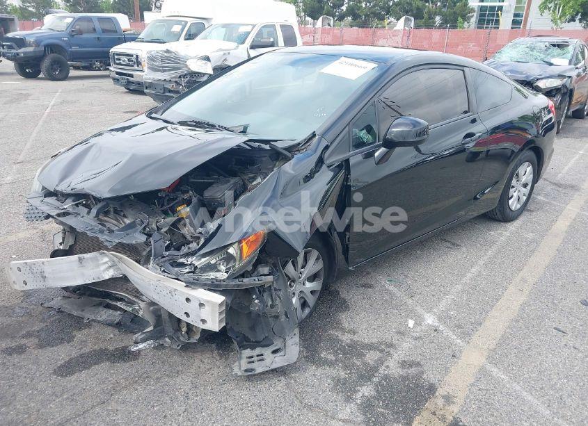 Photo 2 of 2012 Honda Civic LX (VIN 2HGFG3B52CH562435)