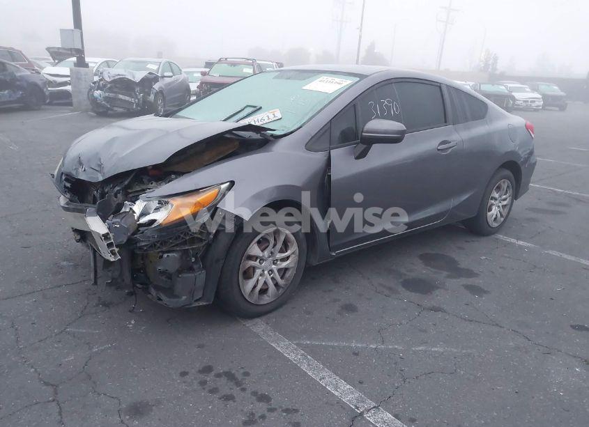 Photo 2 of 2014 Honda Civic LX (VIN 2HGFG3B52EH521516)