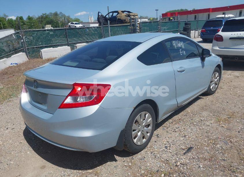 Photo 4 of 2012 Honda Civic LX (VIN 2HGFG3B54CH555194)
