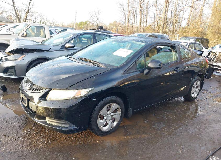 Photo 2 of 2013 Honda Civic LX (VIN 2HGFG3B55DH520357)