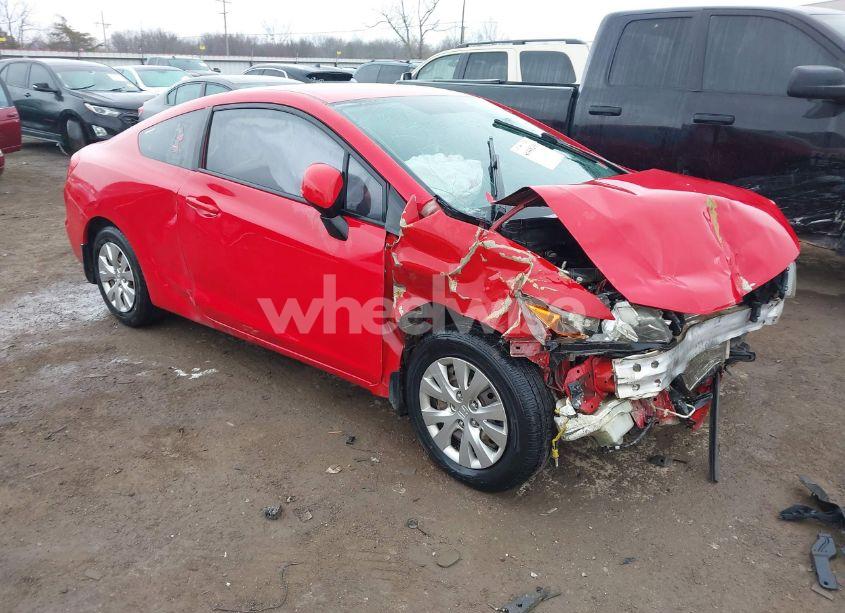 2012 Honda Civic LX (VIN 2HGFG3B56CH533827) main photo