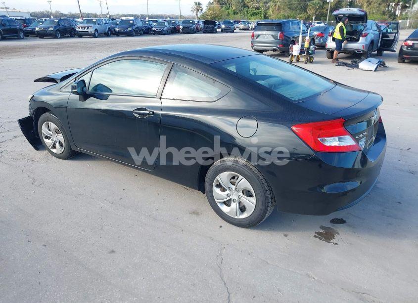 Photo 3 of 2013 Honda Civic CPE LX (VIN 2HGFG3B56DH526491)