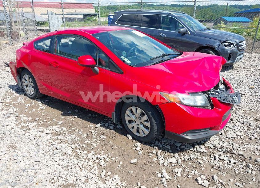 2012 Honda Civic LX (VIN 2HGFG3B57CH512114) main photo