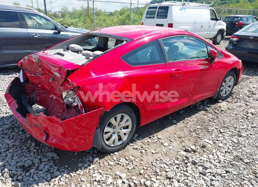 Photo 4 of 2012 Honda Civic LX (VIN 2HGFG3B57CH512114)