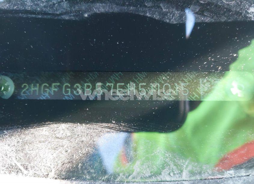 Photo 9 of 2014 Honda Civic LX (VIN 2HGFG3B57EH511015)