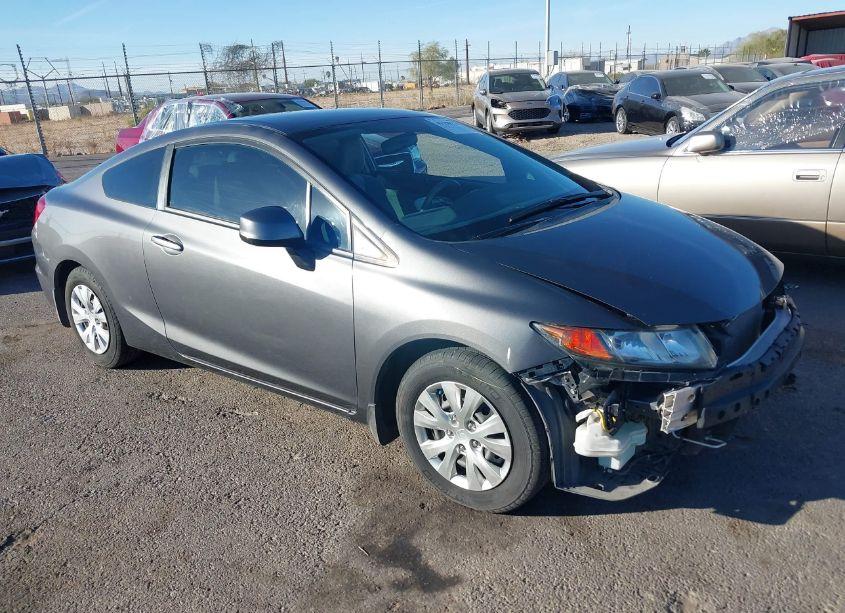 2012 Honda Civic LX (VIN 2HGFG3B5XCH553160) main photo