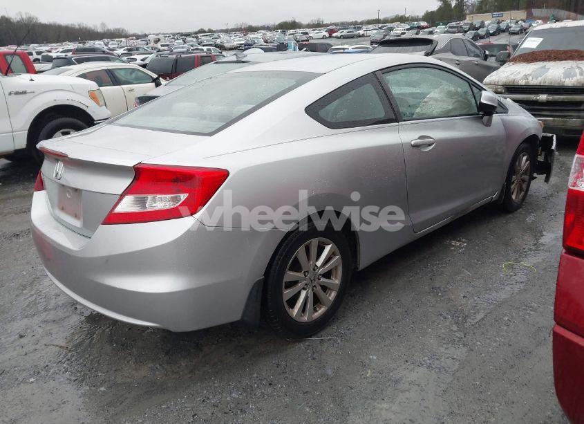 Photo 4 of 2012 Honda Civic EX (VIN 2HGFG3B81CH500809)