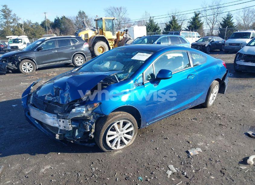 Photo 2 of 2012 Honda Civic EX (VIN 2HGFG3B86CH540447)