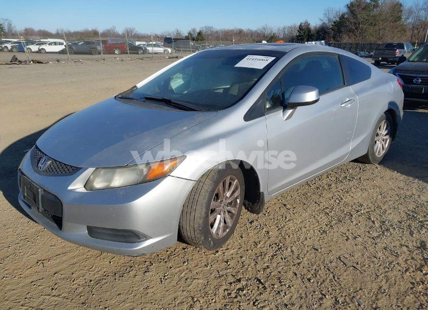 Photo 2 of 2012 Honda Civic CPE (VIN 2HGFG3B88CH519485)