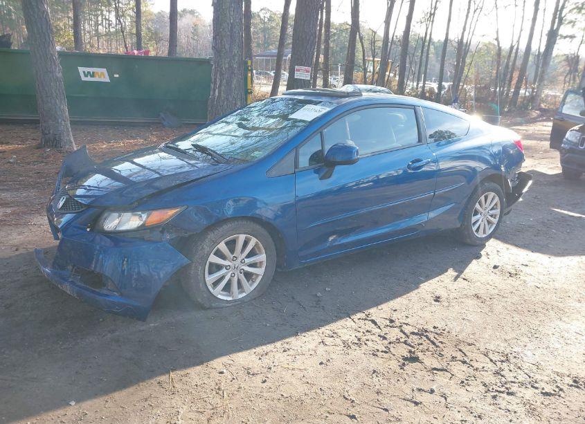 Photo 2 of 2012 Honda Civic CPE EX (VIN 2HGFG3B89CH530043)