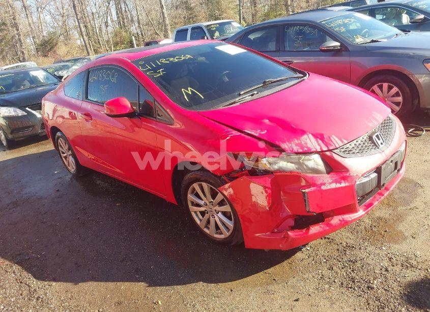 2012 Honda Civic CPE EX (VIN 2HGFG3B8XCH542122) main photo