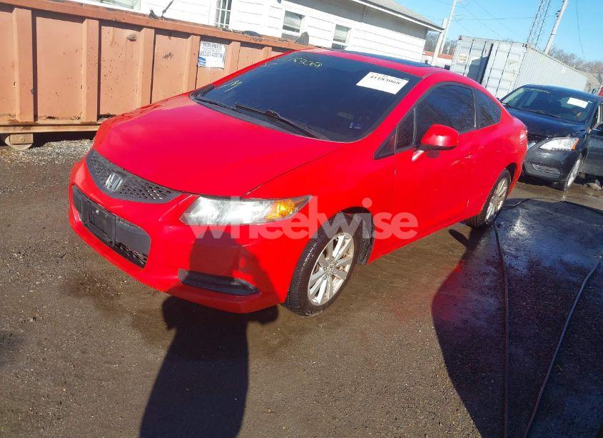 Photo 2 of 2012 Honda Civic CPE EX (VIN 2HGFG3B8XCH542122)