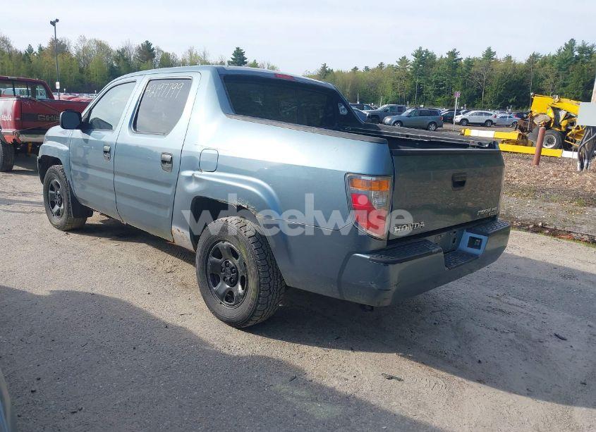 Photo 3 of 2007 Honda Ridgeline RT (VIN 2HJYK16227H530001)